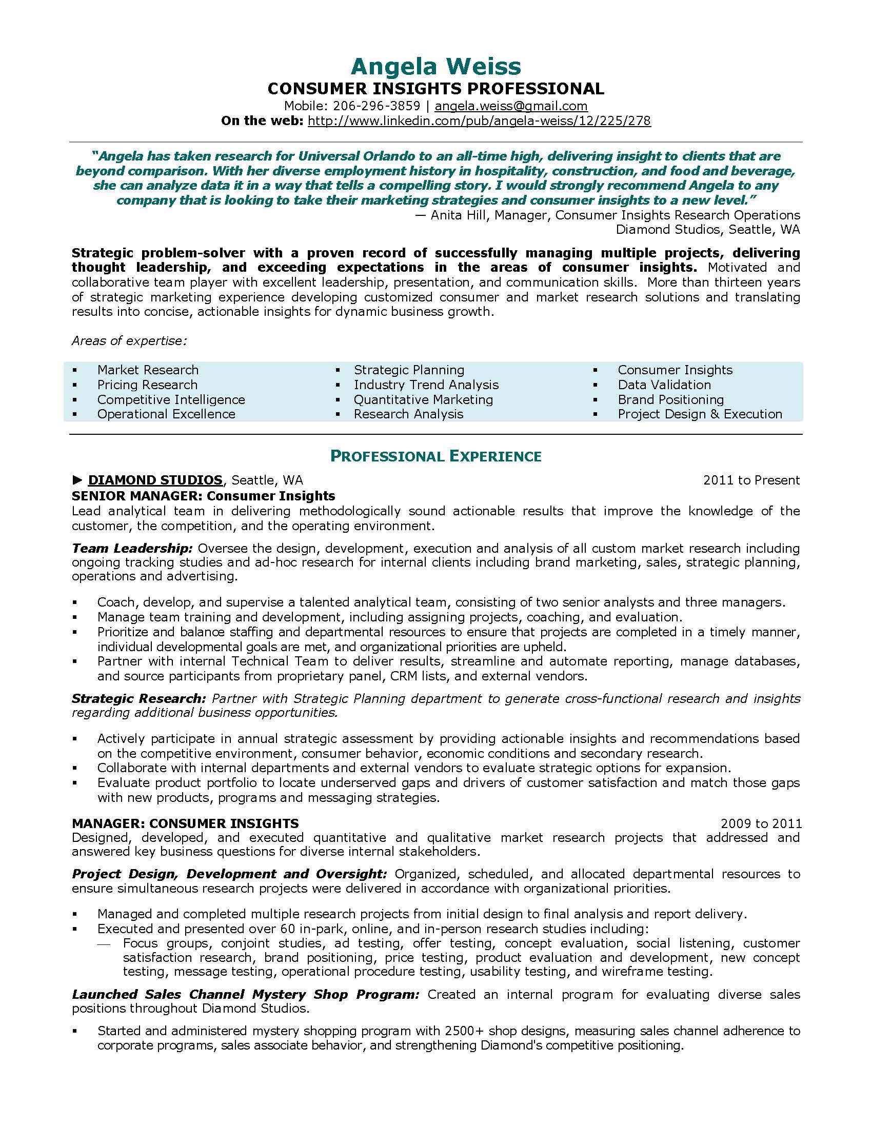 Resume Samples Program Finance Manager FP A Devops Sample