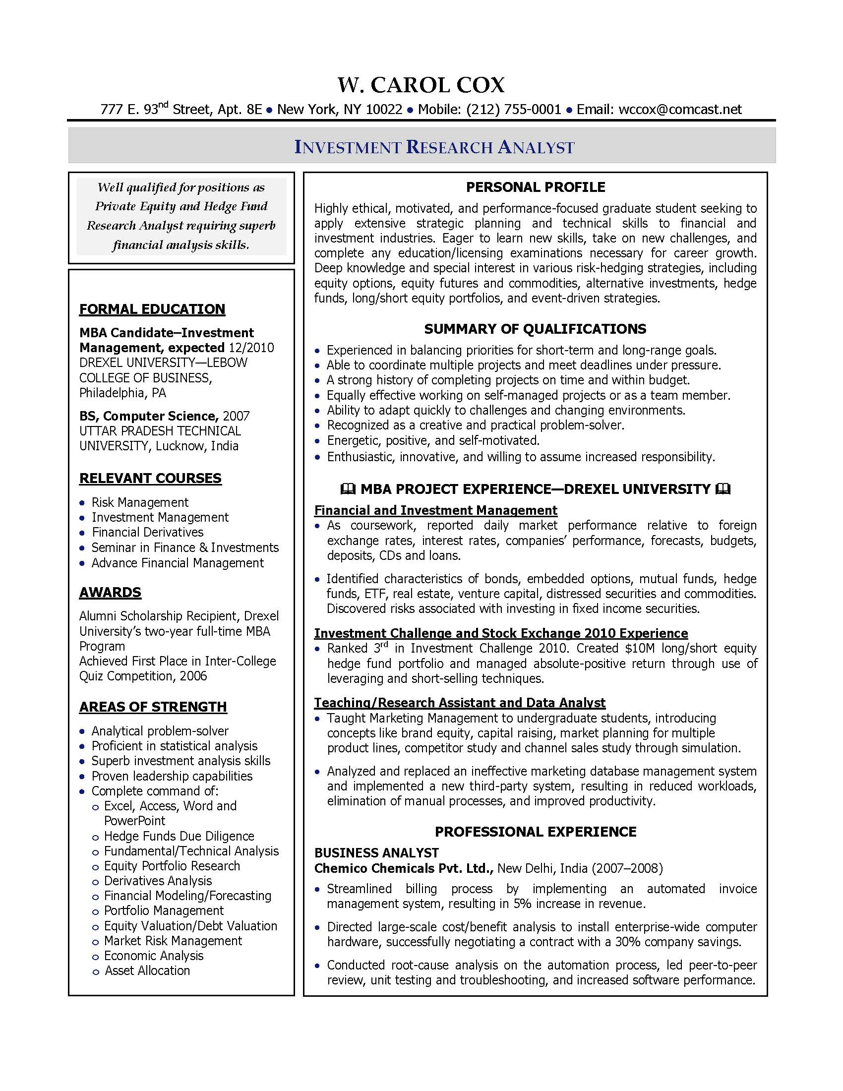 Resume Samples Program Finance Manager FP A Devops Sample